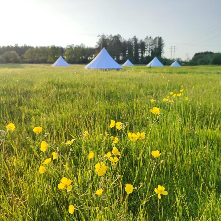 Dorset Glamping Fields Hotel Corfe Mullen Exterior photo